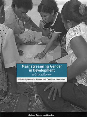 cover image of Mainstreaming Gender in Development